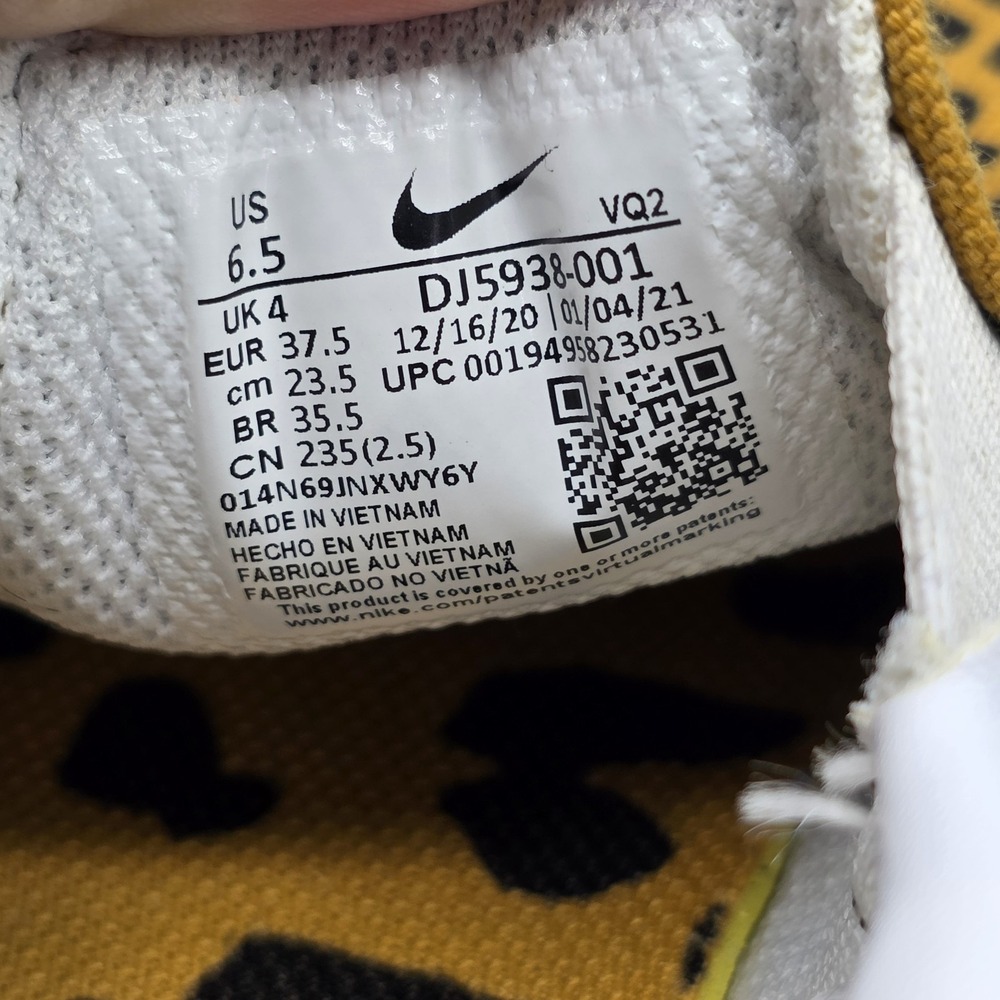 Nike Court Legacy Shoes Womens 6.5 Leopard Cheetah Canvas Slip On Sneakers - Picture 11 of 13